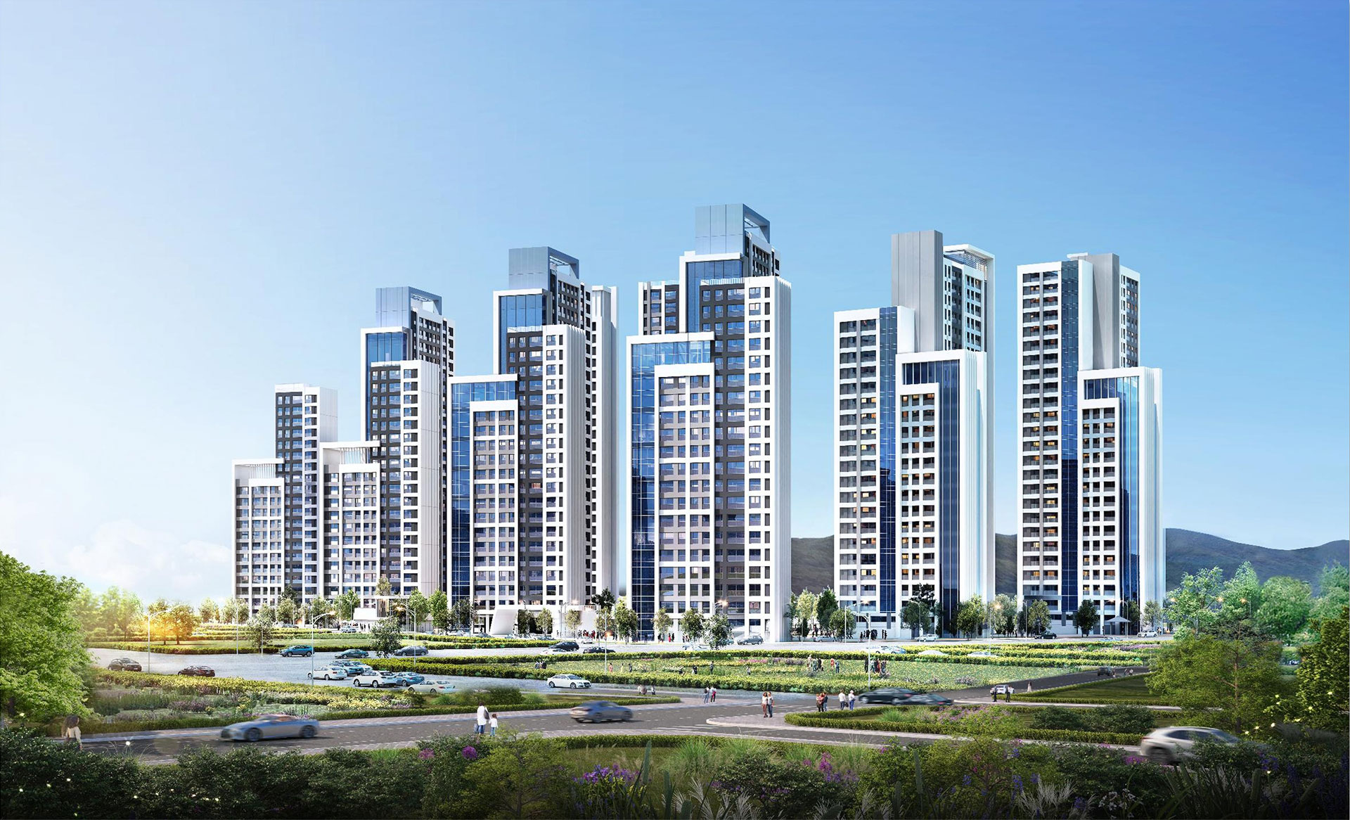 천안 벽산블루밍 파크포레 조감도